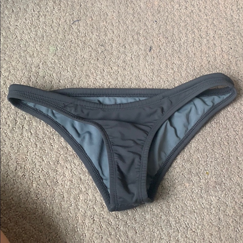 Jolyn gray bikini bottom